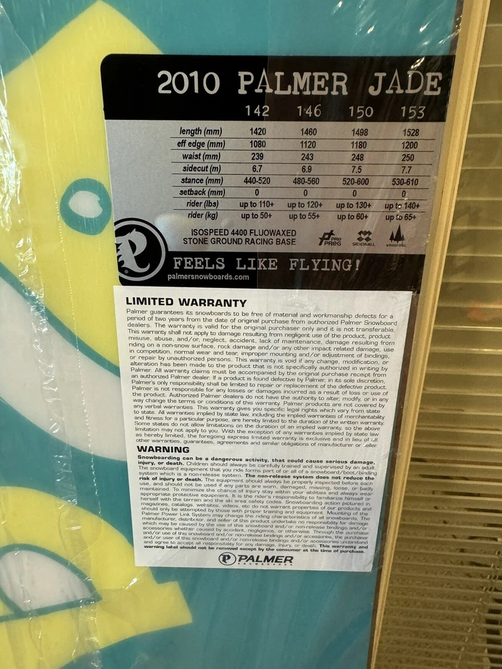Snowboard para mujer Palmer Jade Twin Foto 3 de 4