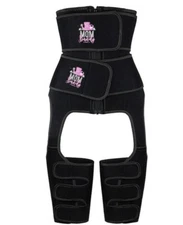 Double Strap Waist and Thigh Trainer Shaper