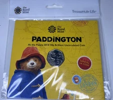 GB 2018 Royal Mint Paddington Bear at Buckingham Palace sealed from the royal mt
