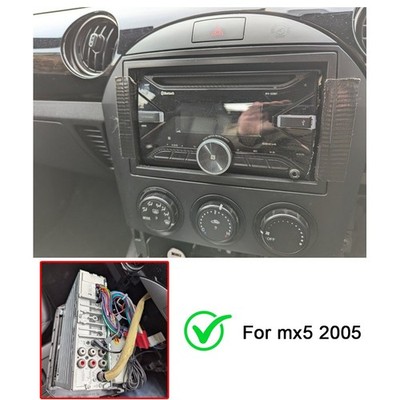 FÜR MAZDA MX-5 2005-14 AUTORADIO RADIO 4+64G CARPLAY GPS NAVI FM ANDROID 15 DE