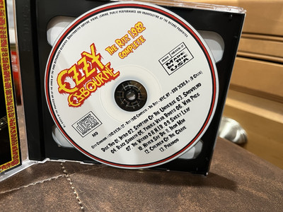 Ozzy Osbourne 2 CD The Complete 1982 Ritz BOTH NIGHTS Black