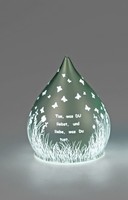 Deko-Tropfen In Frosty-Silber Mit Led-Licht + Timer, Tue, Was Du Liebst.