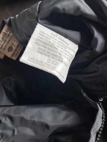 Youth COLUMBIA Tectonite Black Snow Bib Overalls size 10/12 - Picture 6 of 6