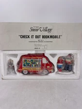 Department 56-Snow Village - Check It Out Bookmobile 4.5" 54518