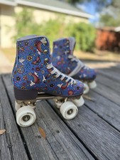 Harmony Blue Impala Quad Roller Skates Women Size 7 Brand New