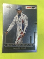 2025 Topps Chrome Formula 1 - F1 On The Move Carlos Sainz Jr. #189 Refractor