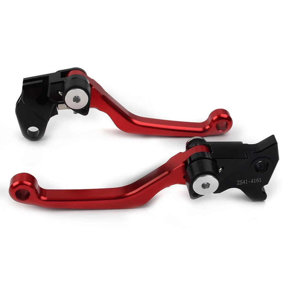 Fit Yamaha TTR125L/LE/LW 2000-2020 Red Disc Brake Clutch Levers Pivot CNC - Image 3 of 4
