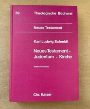 New Testament, Judaism, Church: small writings. Theological Library, Ban