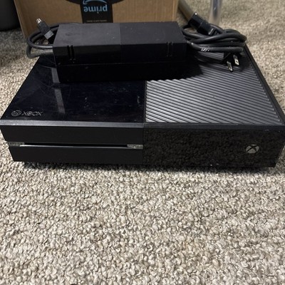 For Parts Only Xbox One Model 1540 500GB Black Console with Power Cord