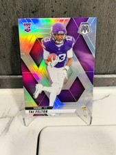 Tai Felton Rookie Silver Mosaic Prizm 2025 Vikings