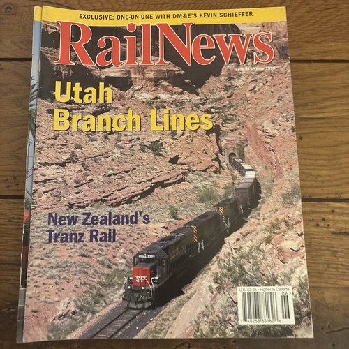 1999- RailNews 12 Magazine Lot Complete Year ALL January-December Rare - Picture 7 of 13