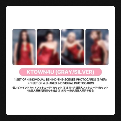 SET] BLACKPINK 3rd Mini Album [ DEADLINE ] POB PHOTOCARD BLACK