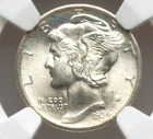 1936 P Mercury Silver Dime NGC MS67 Star Outstanding Eye Appeal PQ BU Gem