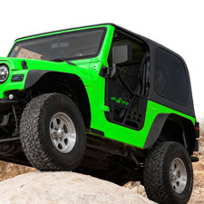 4pcs Steel Front Rear Fender Flares For 1997-2006 Jeep Wrangler Lj Tj Textured 4pcs Steel Front Rear Fender Flares For 1997-2006 Jeep Wrangler Lj Tj Textured