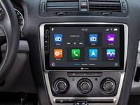 Autoradio Navigation Dab+ Apple Carplay Kabellos BT FüR Skoda Octavia 2 USB