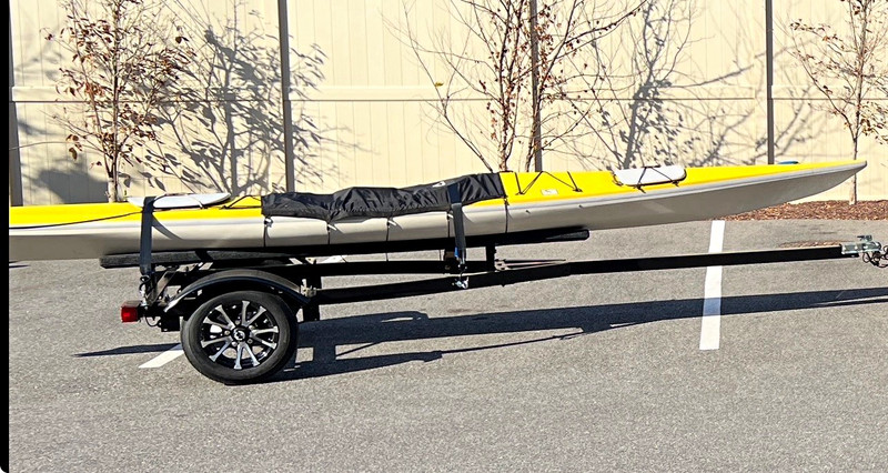 Necky Tesla 17’ Touring Sea Kayak - Trailer not included