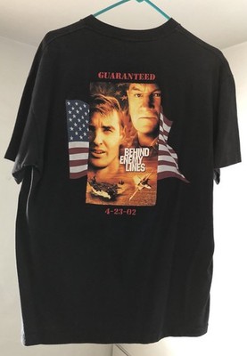 Vintage 2002 Behind Enemy Lines Hollywood Video Movie Promo Large Shirt