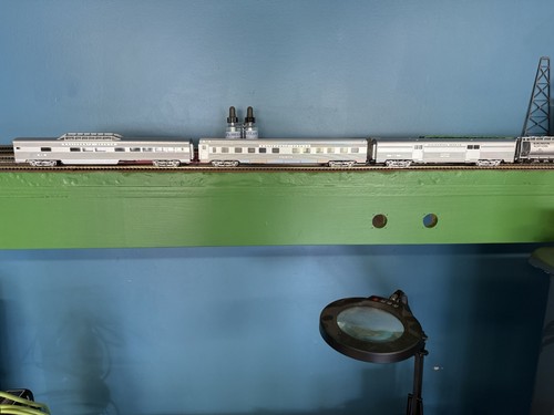 3x Concor California Zephyr Santa Fe HO Scale Budd Passenger Cars