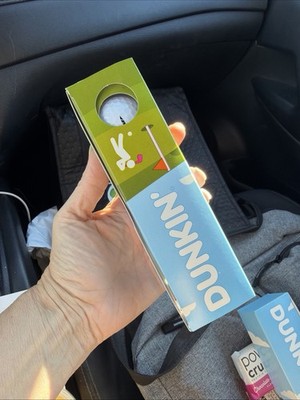2026 Dunkin Donuts Golf Ball Munchkins Box Limited Edition New