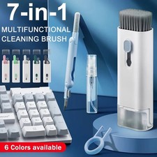7 in 1 Computer Keyboard Cleaner Brush Kit Earphone Cleaning Pen Tool Q6E