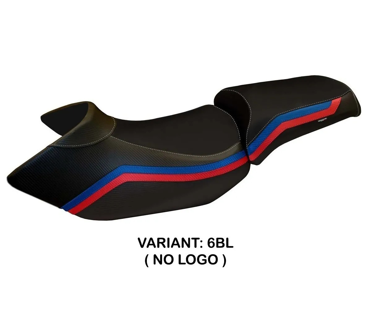 Seat saddle cover Lione 1 Black (BL) TPZ Italia for BMW R 1200 GS 2005 > 2012 7T