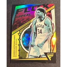 2020-21 Panini Giannis Antetokounmpo Flux Appeal GOLD #ed 06/10 SSP RARE