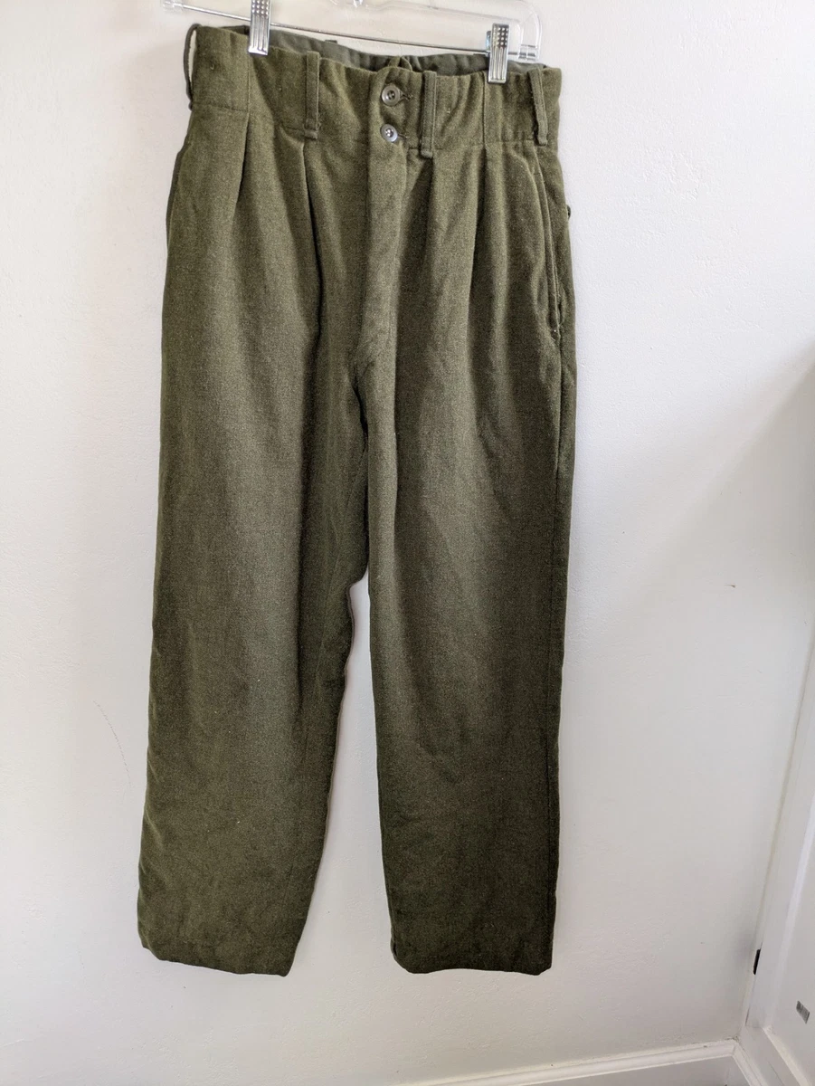 1960s 100% Wool Vintage Pants for Men for sale | eBay