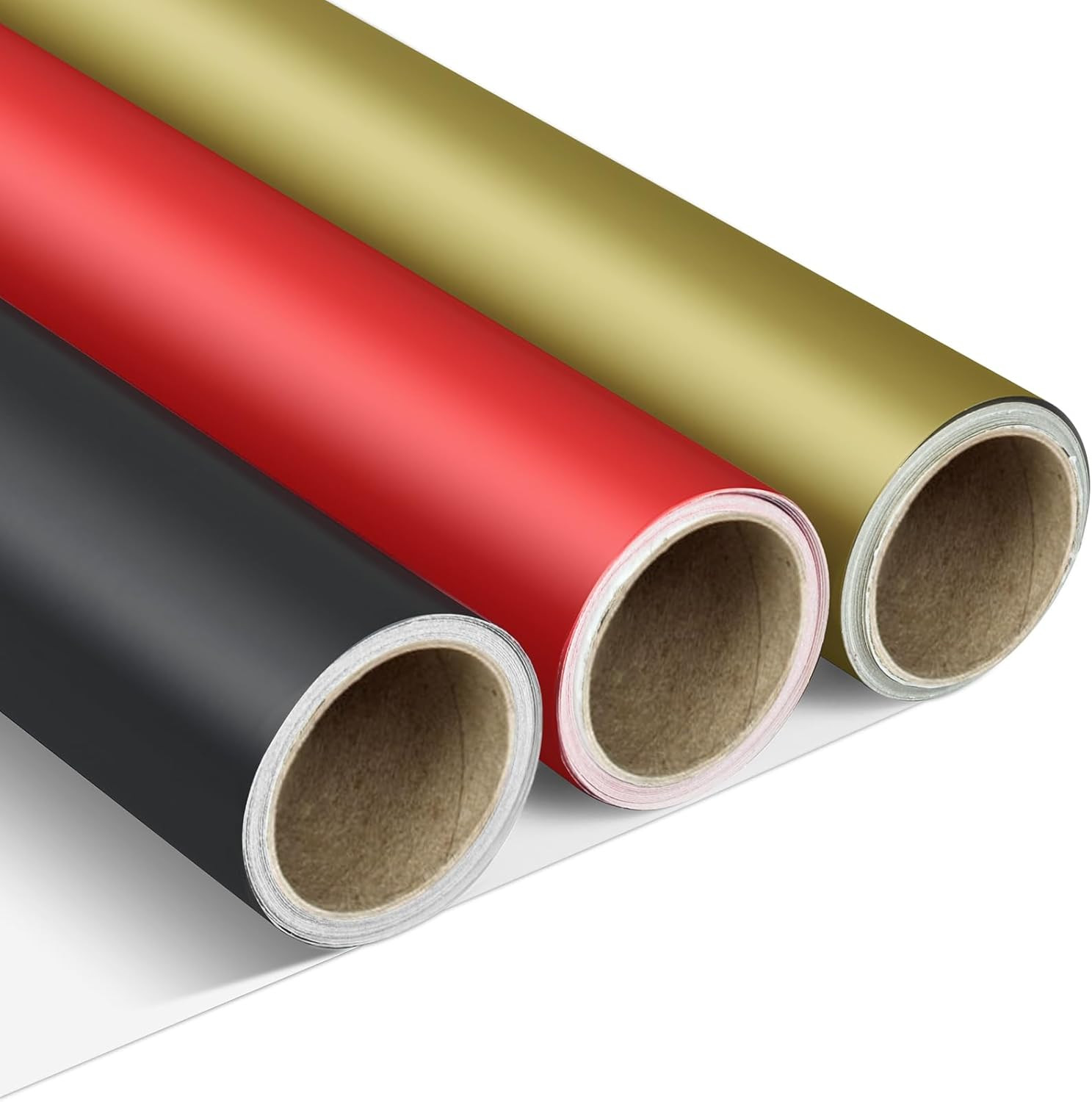 Rolls, 3 X Mini Rolls 17" X 120" Yards, Perfect For Gift Pac