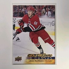 2017-18 Upper Deck - Ud Canvas Young Guns Janne Kuokkanen #C113 (RC)