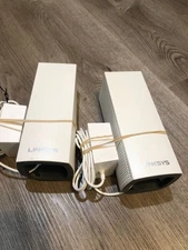 Set of 2 Linksys Velop WHW03 v2 Version 2  Whole Home Wi-Fi System with AC Cords