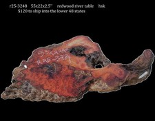 Redwood Burl  DIY  River Table  Live Edge  R25-3284