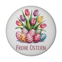 Tulpen Und Ostereier Frohe Ostern Magnet Mit FlaschenöFfner