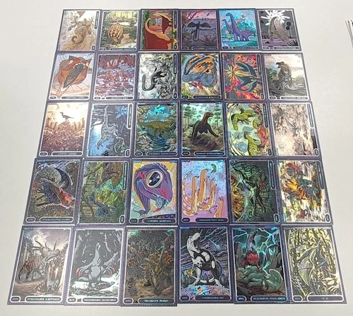 Release The Creatures: Dinosaurs! TIMESHIFTED CARDS COMPLETE tomodachi set