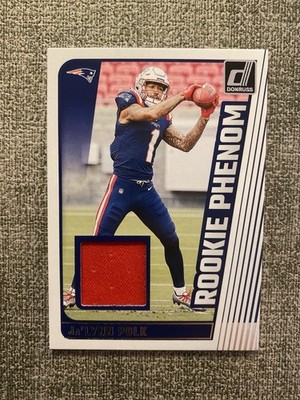 2024 Panini Donruss Ja Lynn Polk Rookie Phenom Patch - New England Patriots - RC