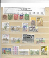 1 PETIT LOT 20 TIMBRES OBLITERES FRANCE de 1941 à 1999