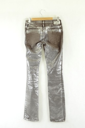 Robins Jeans Silver Painted 6 by Reluv Clothing - Picture 2 of 2