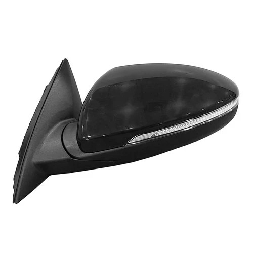 Gloss Black Power Flat Driver Side Door Mirror Heated Signal 87610M7080
