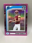 2024 Donruss - Rated Rookie Jayden Daniels #389 Optic Preview Pink Prizm (RC)