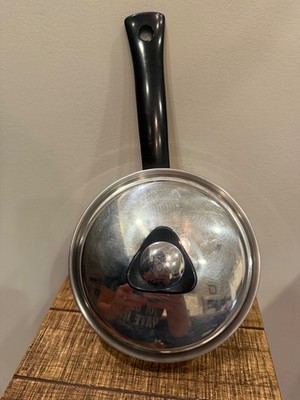 Vintage Maxam 1-1/2 Quart Sauce Pan Pot Stainless 18-8  3-ply Heavy Duty