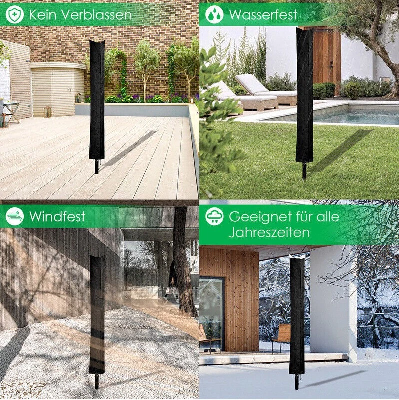 Schutzhülle Für Wäschespinne Schutzhaube Abdeckhaube Wetterschutzhülle 2 Größen - Bild 2 von 4