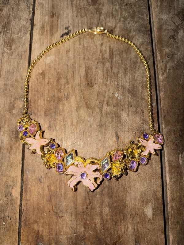 Disney Store Princess Rapunzel Tangled Necklace for Kids Jewelry