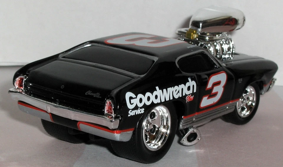 1/64 = SOPLADO / DALE WONHARDT SR #3 / 1969 CHEVY CHEVELLE SS 396 GOODWRENCH PLUS Foto 2 de 3