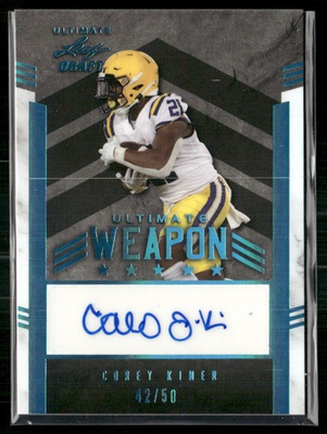 #ad #ad Casey Kiner 2022 Leaf Ultimate Draft Ultimate Weapon Auto 42 50 $4.00
