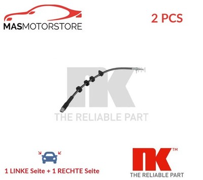 BREMSSCHLAUCH BREMSLEITUNG PAAR VORNE NK 853731 2PCS A FÜR PEUGEOT 406