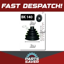 CV Joint Boot fits RENAULT AVANTIME Front Outer 2.0 3.0 01 to 03 C.V. Driveshaft