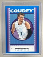 Luka Doncic 2019 Upper Deck Goodwin Champions #G2 Goudey Royal Blue