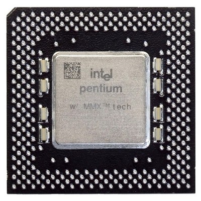 Intel Pentium MMX SL27H 166MHz/66MHz Socket/Sockel 7 CPU FV80503166 Processor