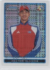 2009 Bowman Chrome WBC Prospects X-Fractor 227/250 Hector Olivera #BCW41 2u8