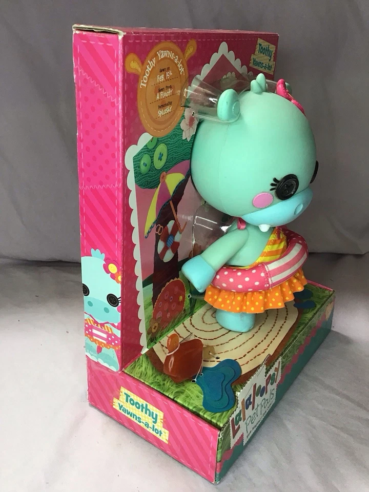 Nuevo (Marcas ligeras de desgaste) 2014 Lalaloopsy Pet Pals Hippo TOOTHY BOSTEZA MUCHO Foto 3 de 4