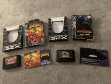 Thumbnail of ebay&reg; auction 267598292180 | Sega Mega Drive 32x Mortal Kombat II Boxed plus Doom Boxed 